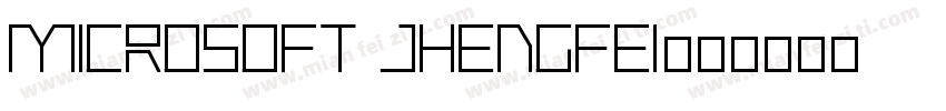 microsoft jhengfei字体转换
